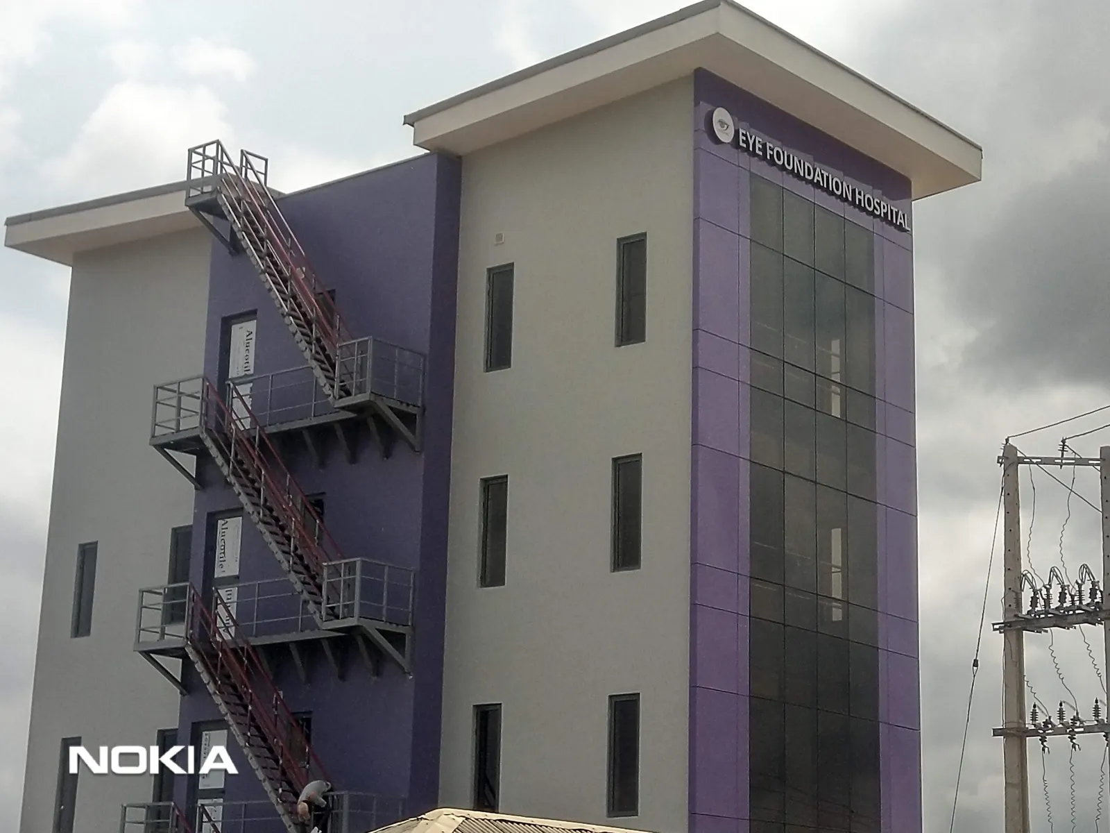 Complete Electrical Installation at Eye Foundation Hospital, completed project photo