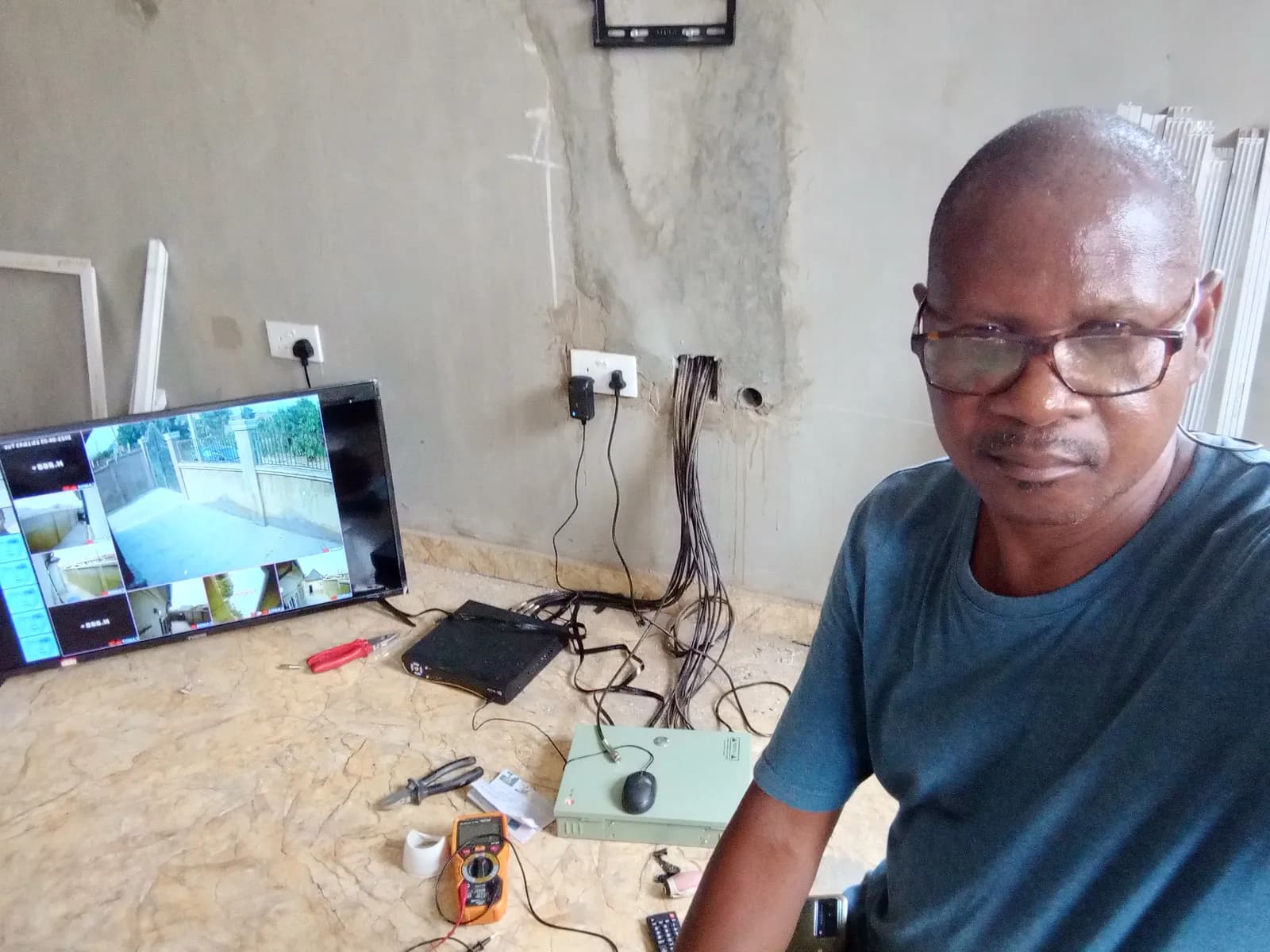 8 Channel CCTV System Installation, completed project photo