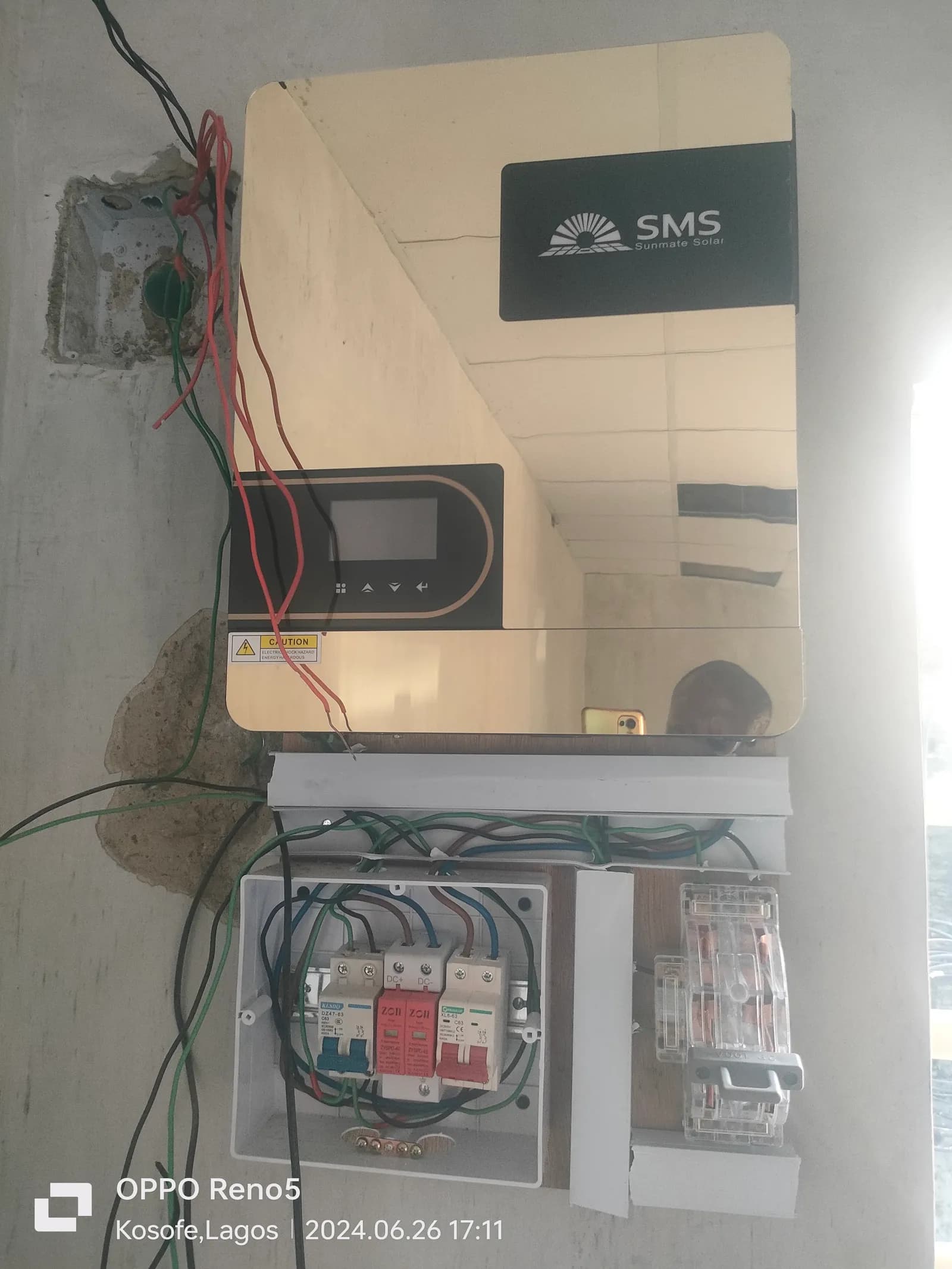 SMS Inverter Installation - Kosofe, Ketu, completed project photo
