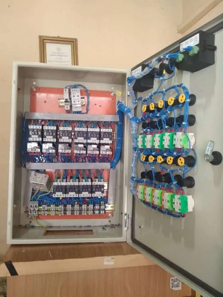 Professional Control Panel Installation, completed project photo