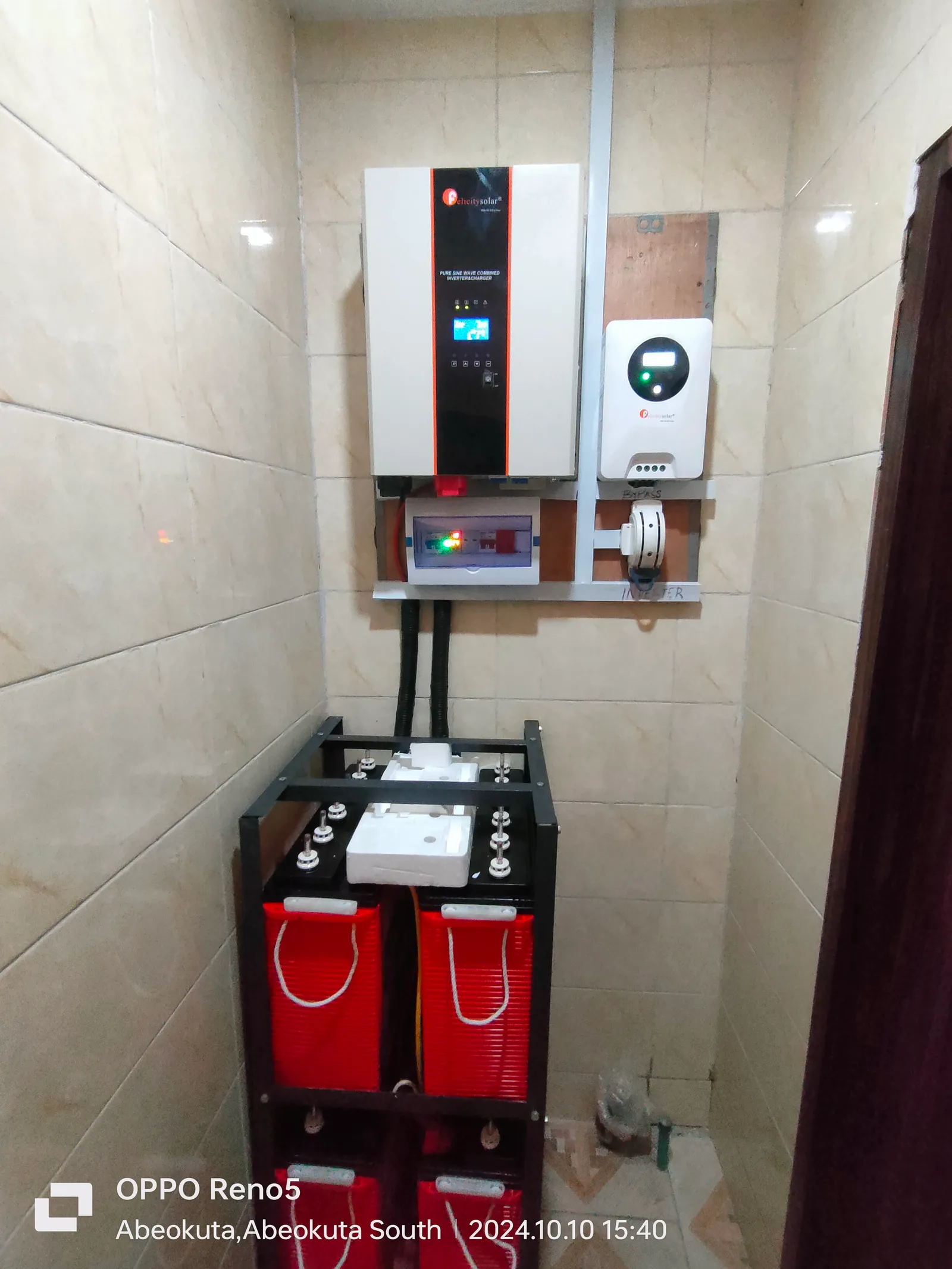 Felicity Pure Sine Wave Inverter - Abeokuta, Ogun State, completed project photo