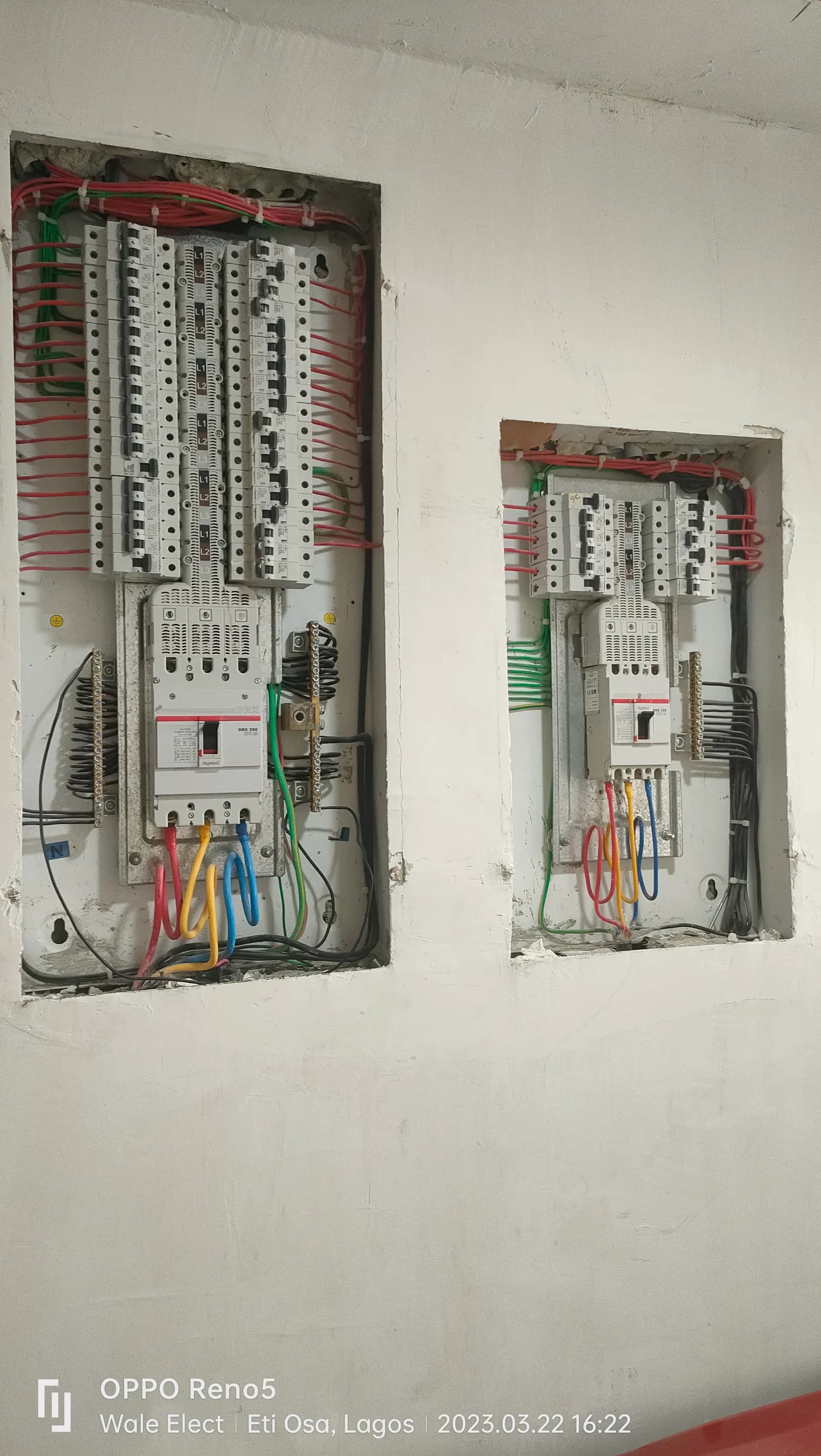 Structured Electrical Cabling Installation - Eti Osa, Lagos, completed project photo