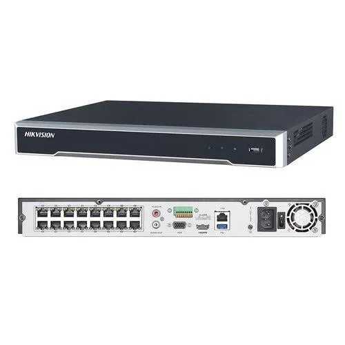 HIKVISION 16CH 16 Channels PoE DS-7616NI-E2/16P NVR Network Video Recorder, photo 1